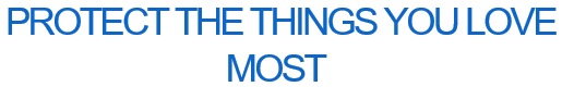 Protect the things you love the most