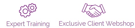 Expert Training, Exclusive Client Webshop