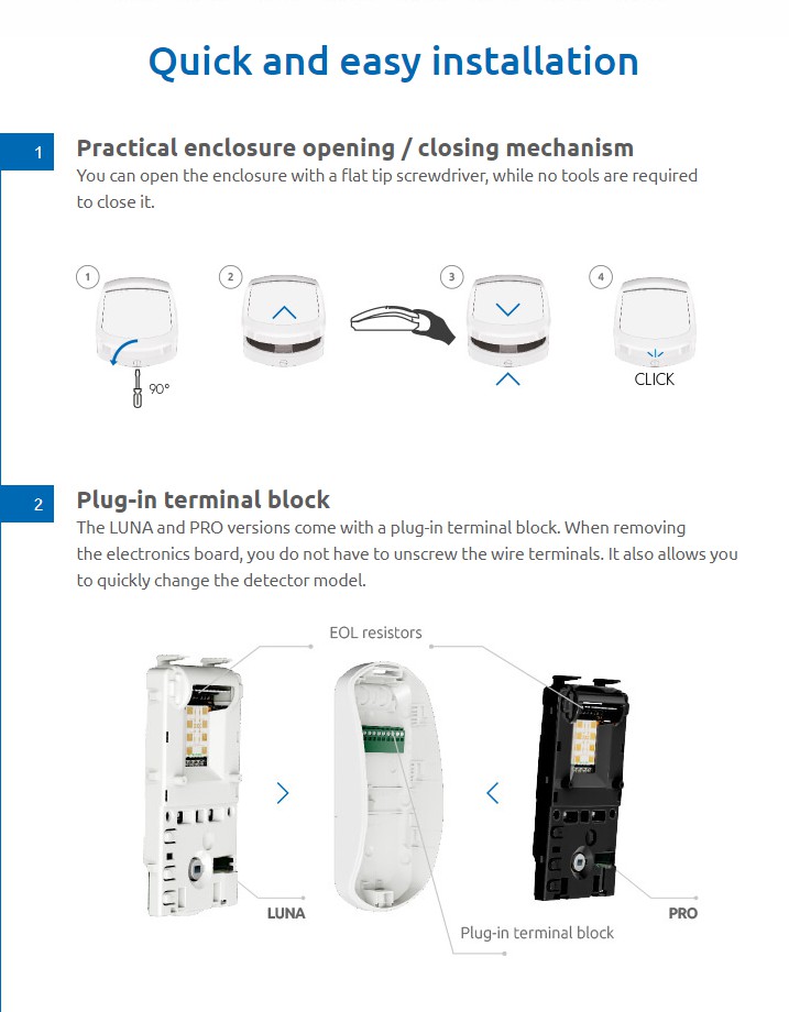 Quick & Easy Installation